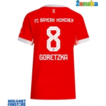 Bayern Munich Leon Goretzka #8 Domaci Dres za Ženska 2025-26 Kratak Rukav